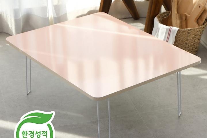 E0 LPM 유광 바우 라운드 코너 접이식 테이블 790 4color