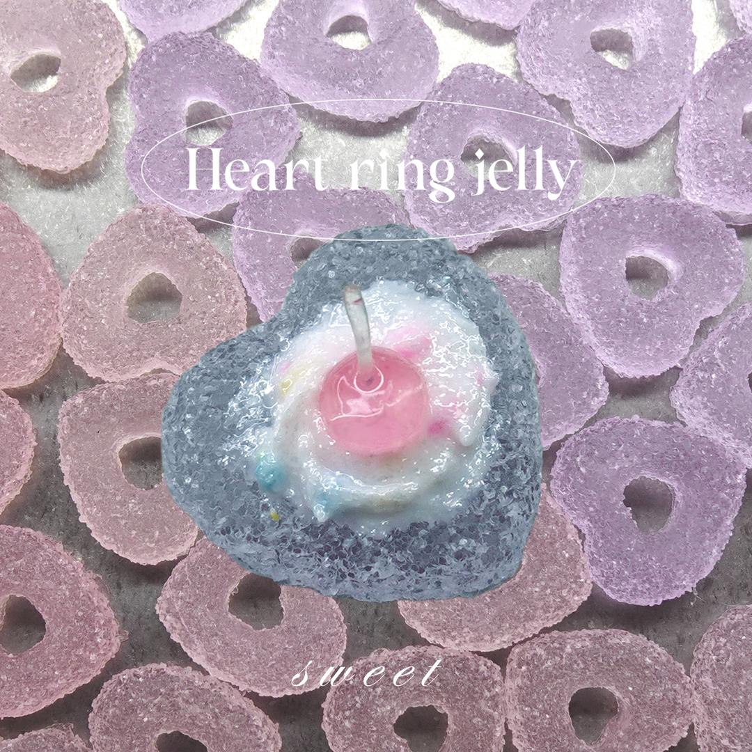 𝕤𝕨𝕖𝕖𝕥 _ 케이크 하트링 3컬러