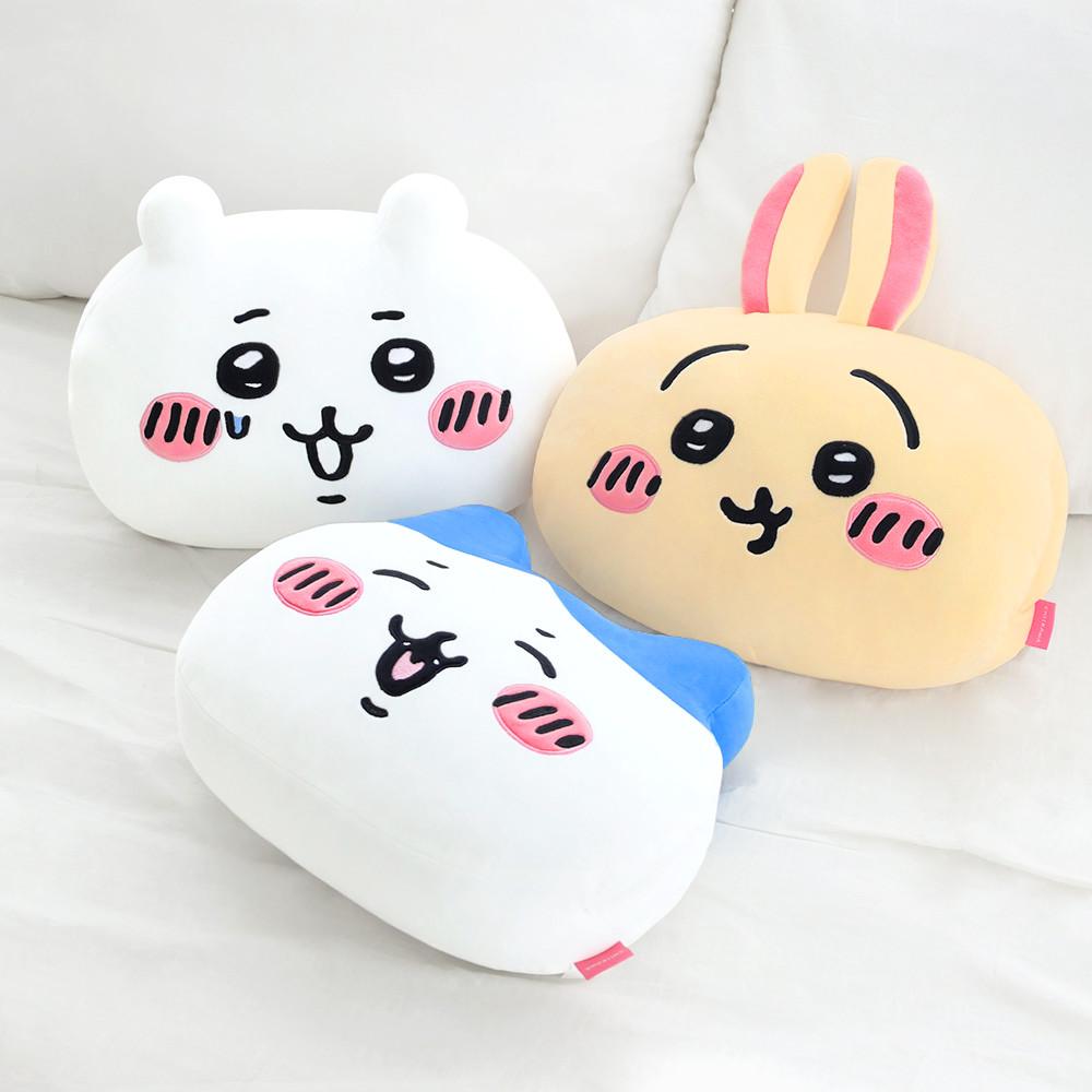 먼작귀 치이카와 페이스 핸드워머 낮잠쿠션 3종 애착 모찌 사무실 학생 미니베개 캐릭터쿠션