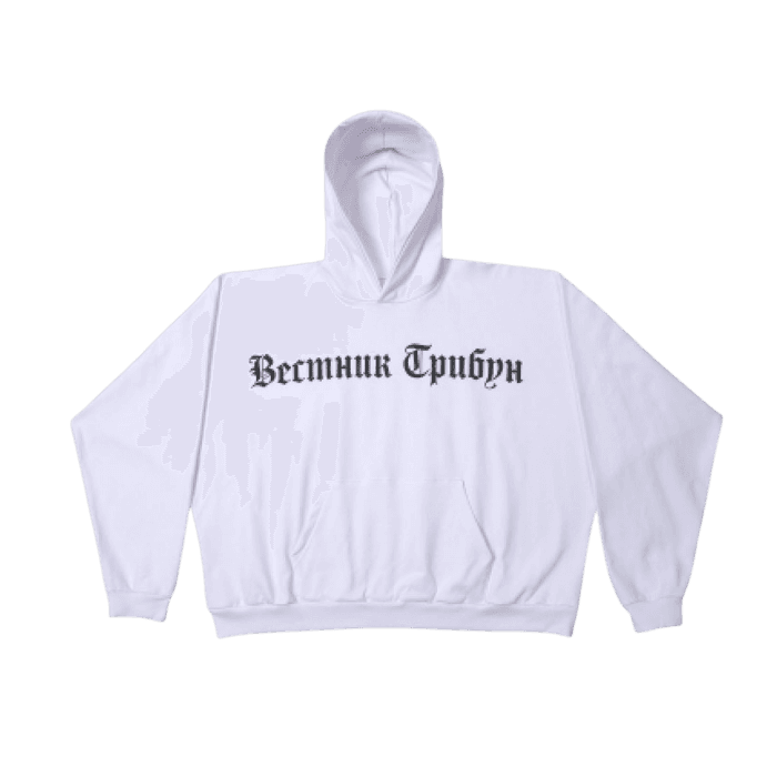 이지 HD-01 프린티드 후디 화이트