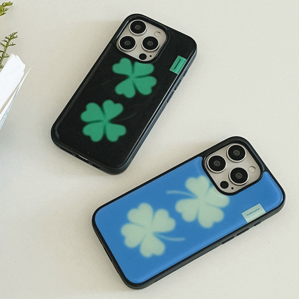 lucky clover 디자인 [범퍼 폰케이스]