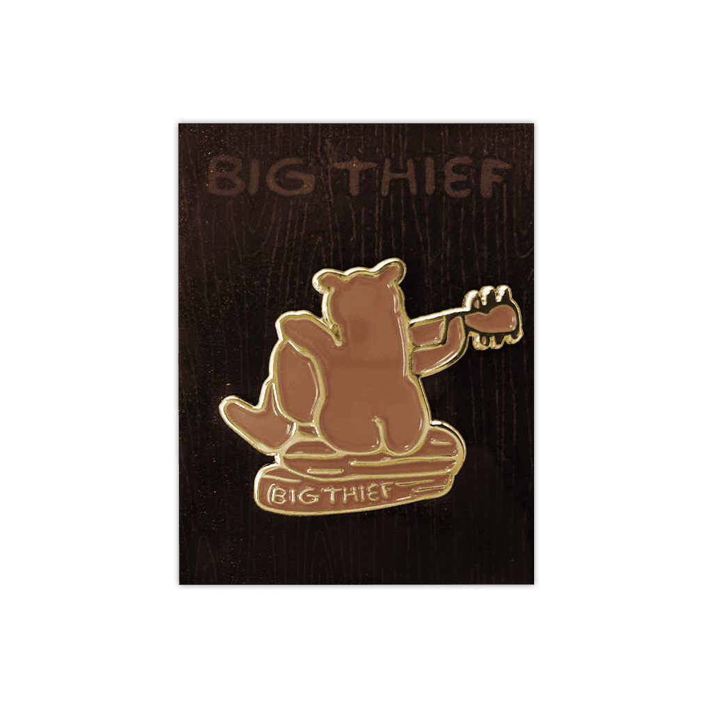 Campfire Bear Lapel Pin