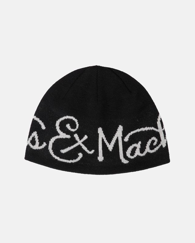 Jacquard Beanie_Black