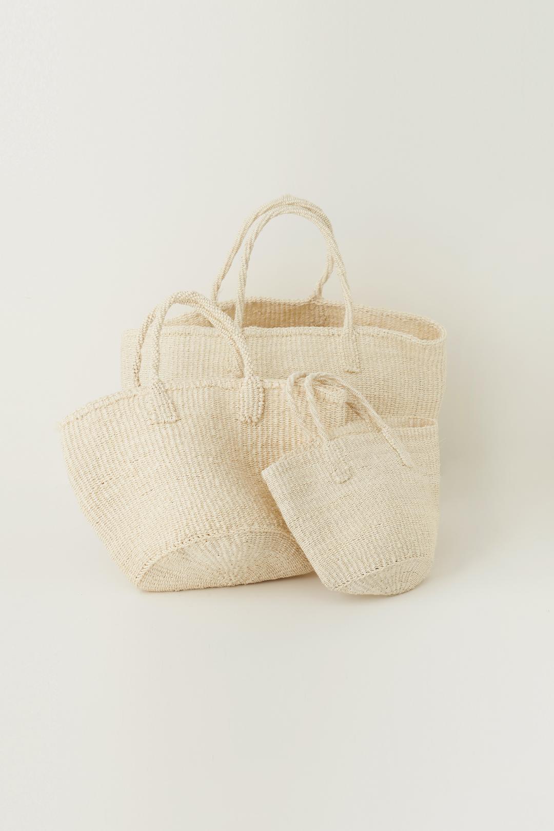 Sisal tote bag (natural)
