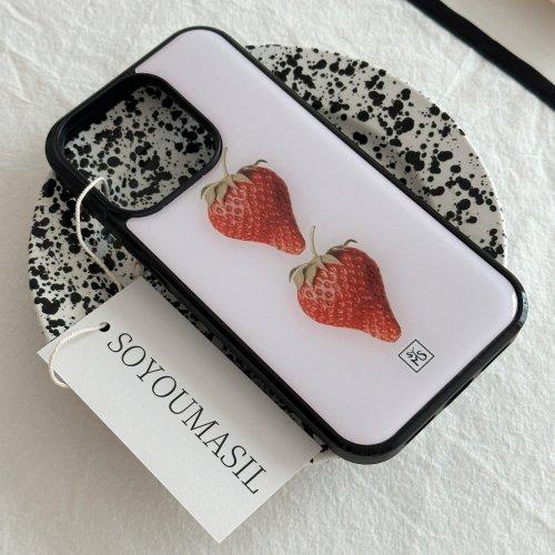 Strawberry 에폭시범퍼케이스