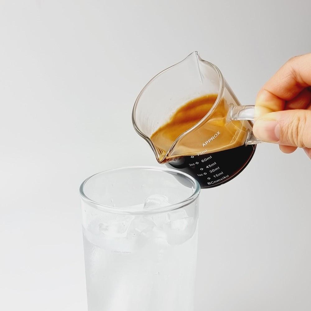 커피 에스프레소 샷잔 유리 샷글라스 100ml 홈카페