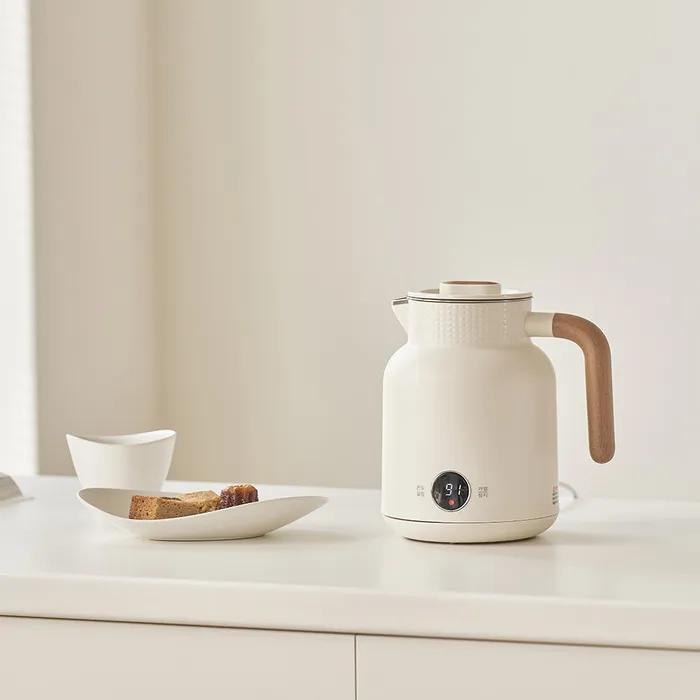 [다룸] 온도조절 멜로우 전기포트 보온 커피포트 전기주전자 1L