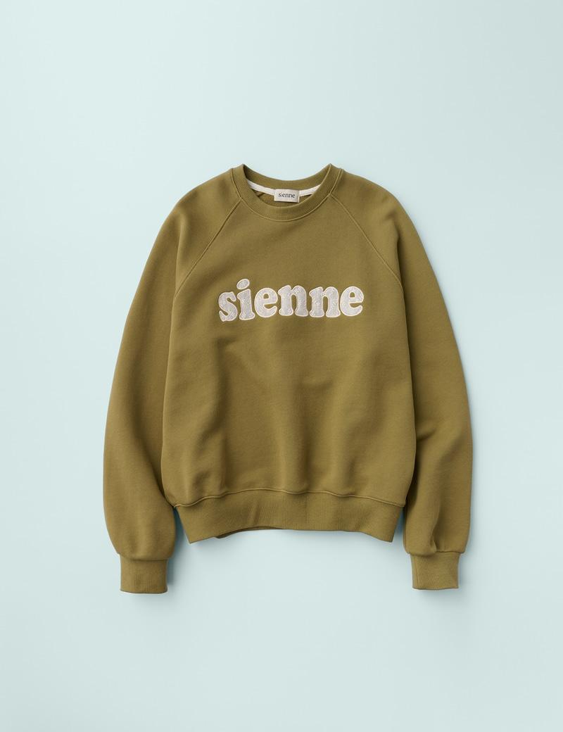 Sienne Lace Sweatshirts (Olive Green)