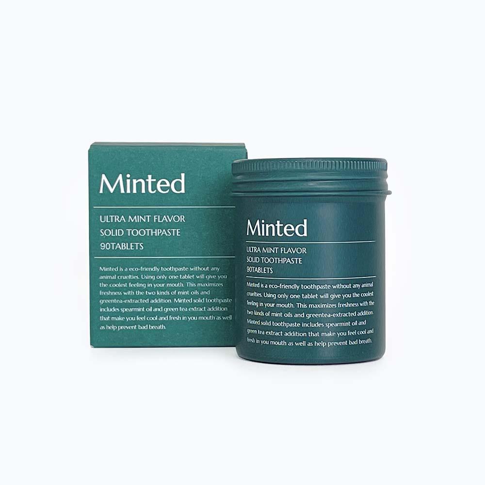 [민티드] 프리미엄 고체치약 90정 (1.5개월분)