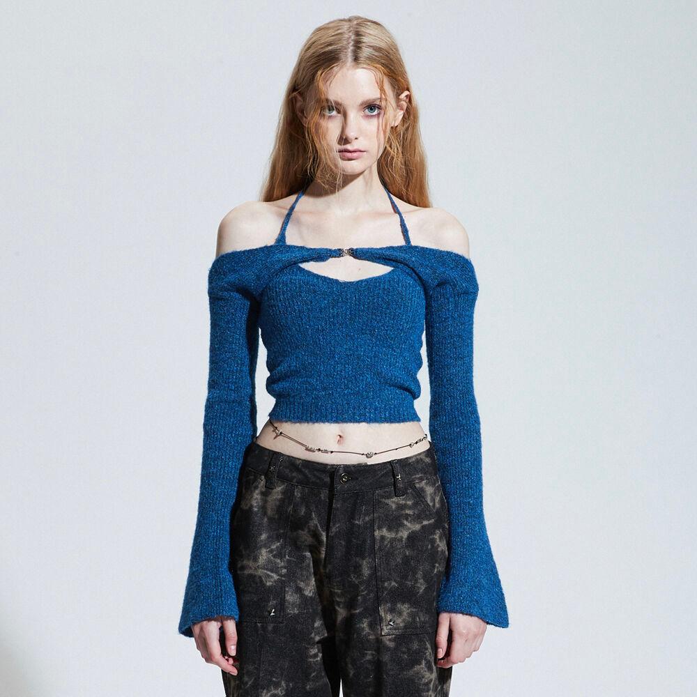 SEIREN BOLERO SET_marine blue