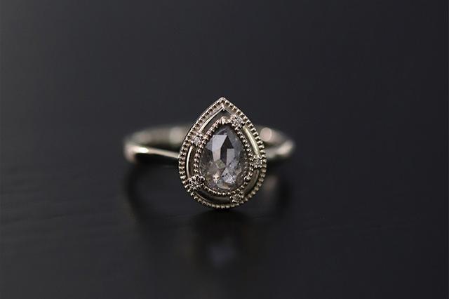 [ONLY ONE]  0.74ct 페퍼다이아몬드 레이니롤린링 / KS 13호