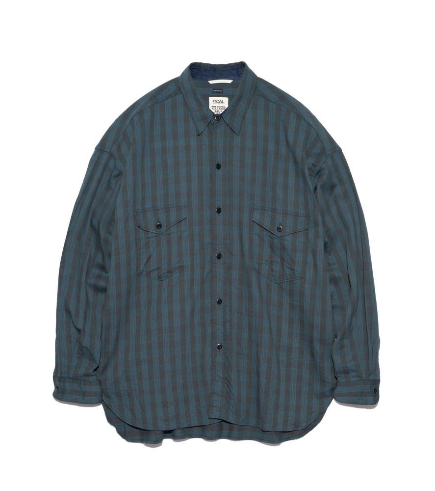 나나미카 nanamica 23aw Cotton Silk Deck Shirt 코튼 실크 덱 셔츠 SUGF356
