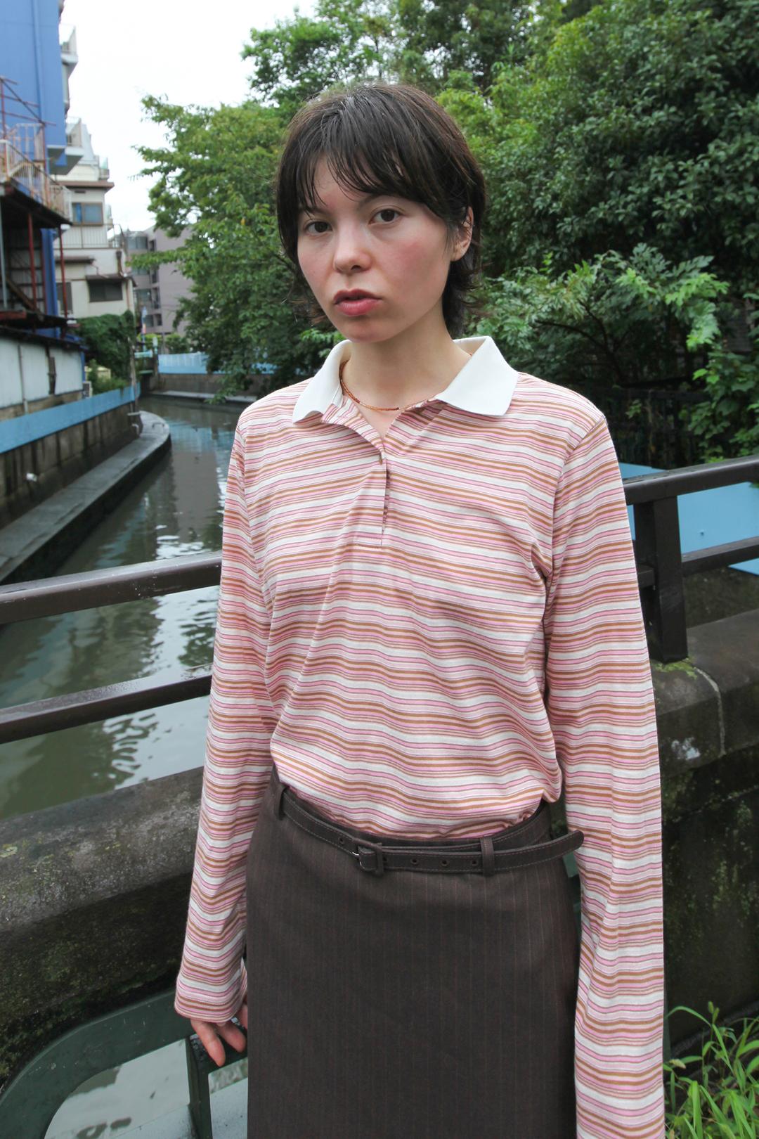 Nuka Polo Shirt_Dry Rose