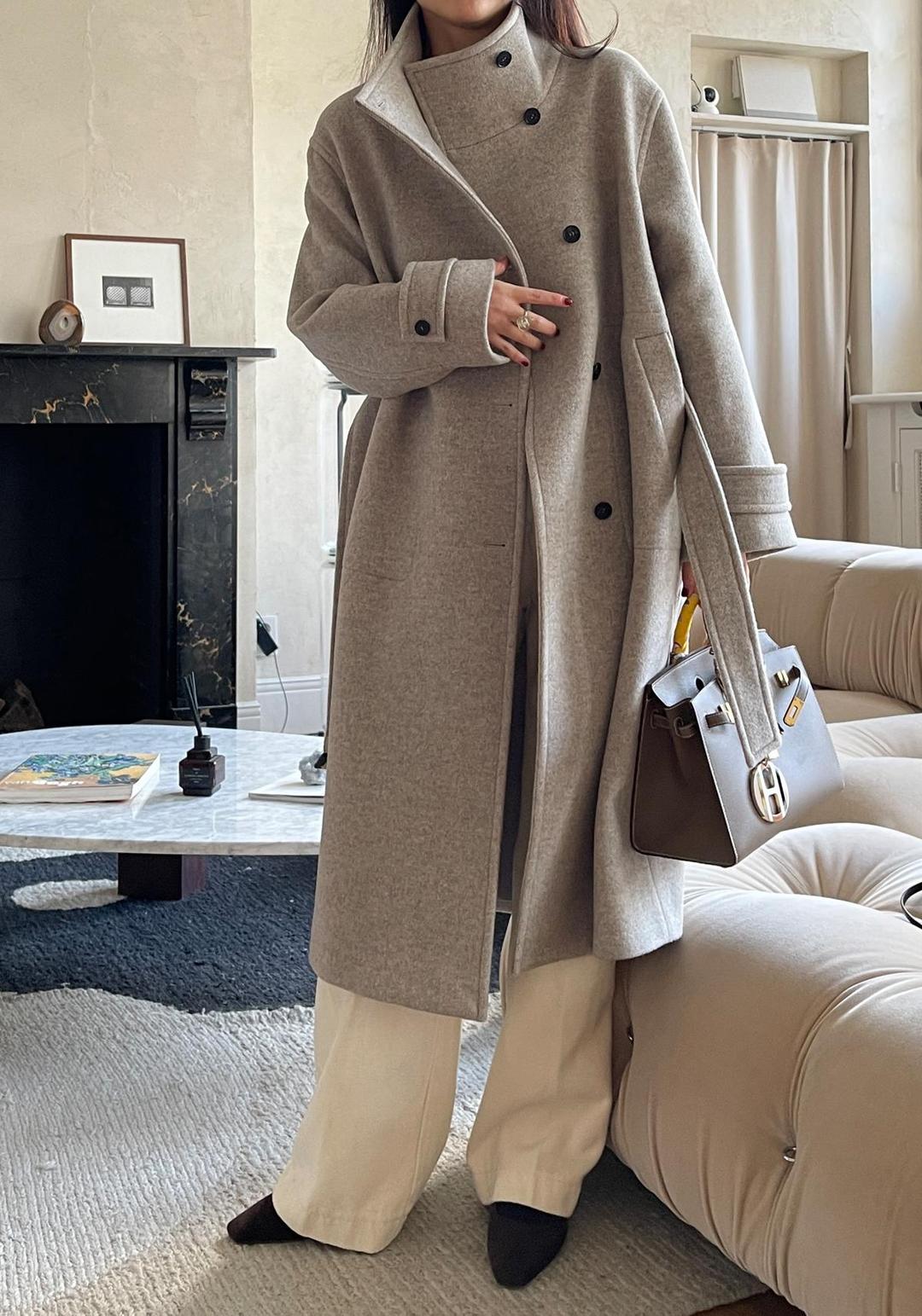 [프리미엄 라인] 멜로우 울 코트(2col)