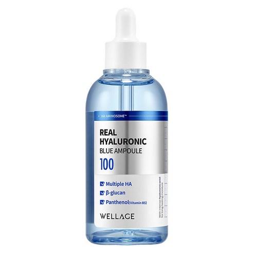 웰라쥬 리얼 히알루로닉 블루100 앰플 250g, 100ml, 1개