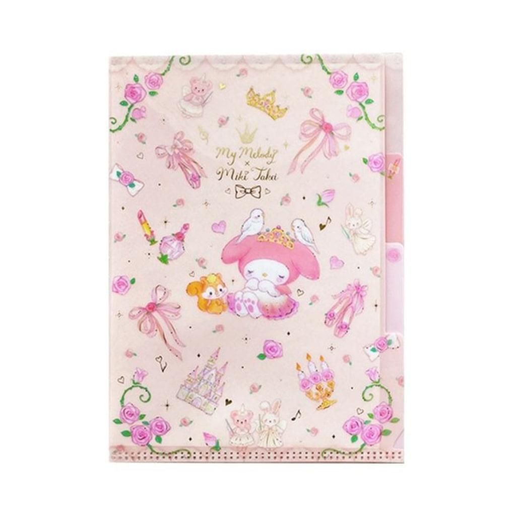타케이미키 산리오 콜라보 A5 클리어 파일 마이멜로디