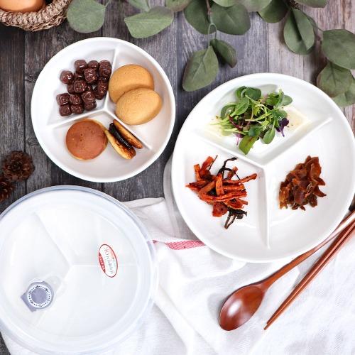 모던라인 밀폐 세칸찬기