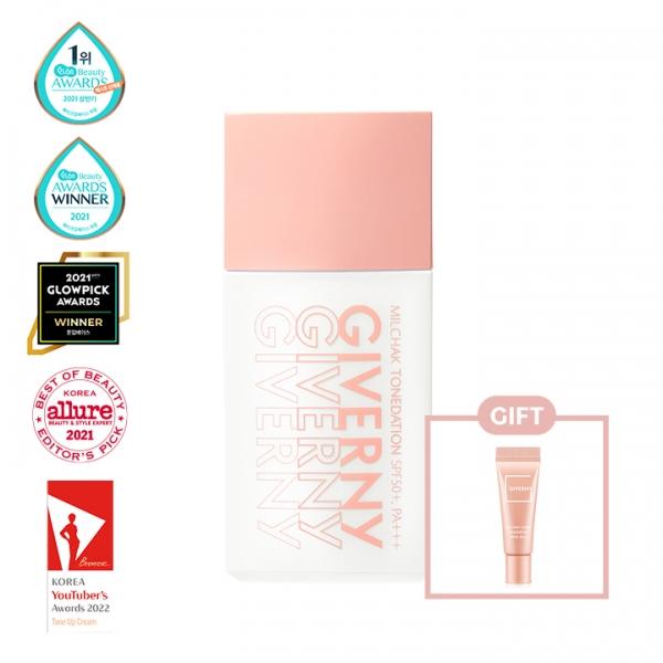 지베르니 밀착 톤데이션 30ml (증정품: 밀착 커버 파운데이션 21호 5ml)