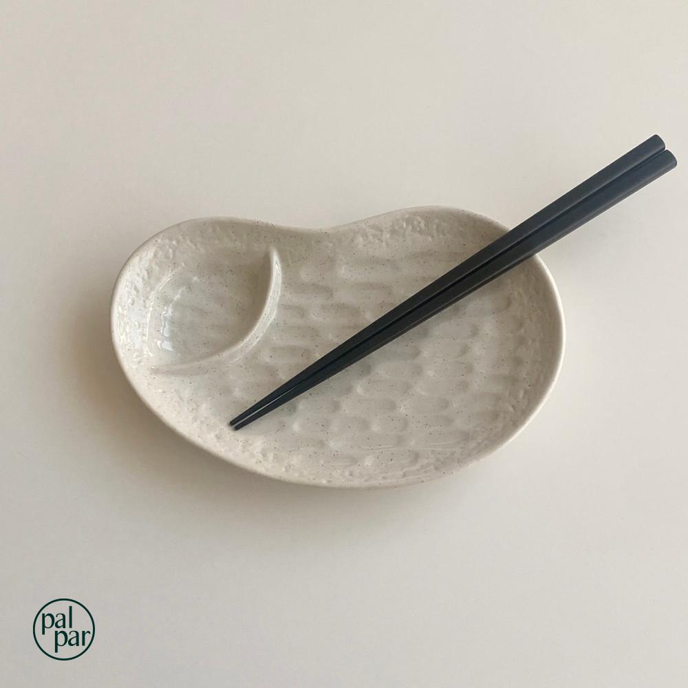 [palpar]버드 플레이트 브런치 반찬 앞접시 도자기접시 만두 그릇 나눔 2절 접시