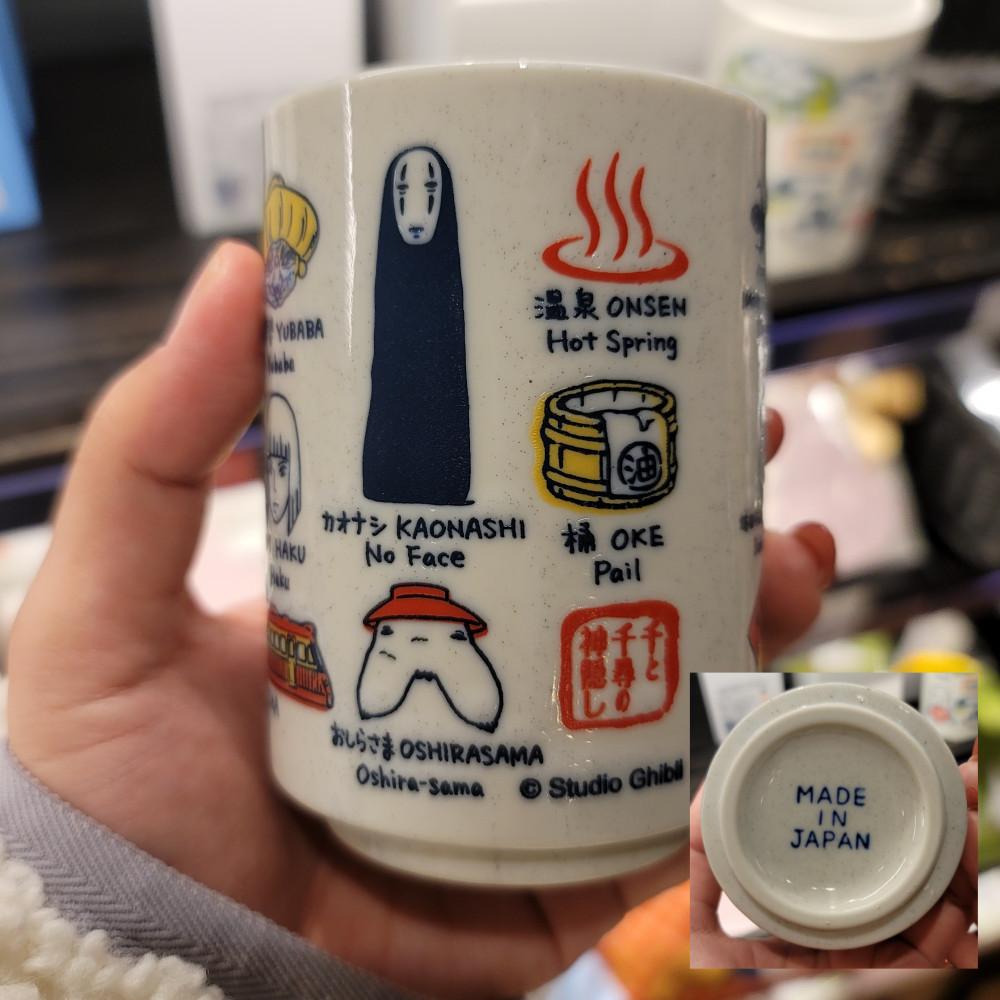 스튜디오 지브리 굿즈 컵 센과치히로의 행방불명 이웃집토토로 머그 컵 찻잔