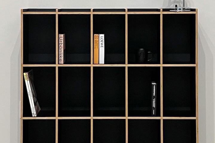 플래드 북선반 3단 책장 책꽂이 진열장