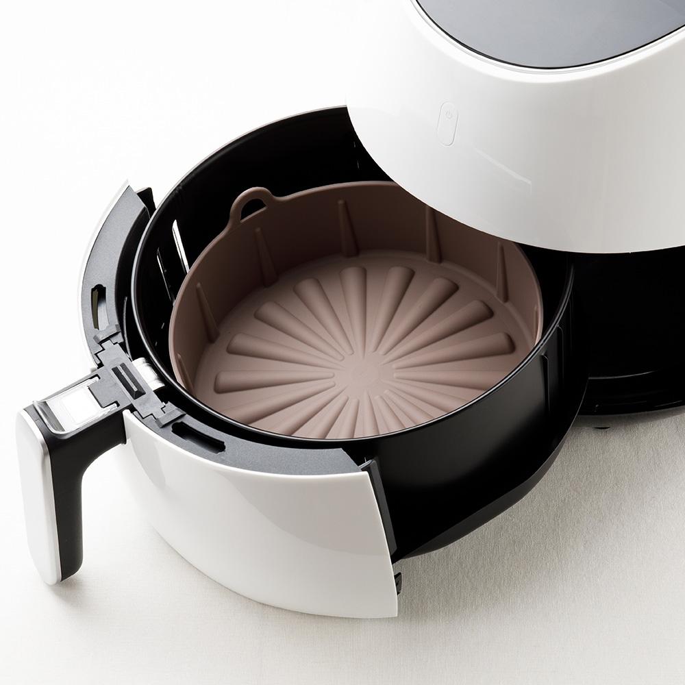 [공동구매] 특허출원 에어프라이어 에프팟 프로 원형/네모 (쇼콜라)