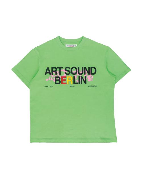 ART SOUND BERLIN GRAPHIC T-SHIRTS (GREEN)