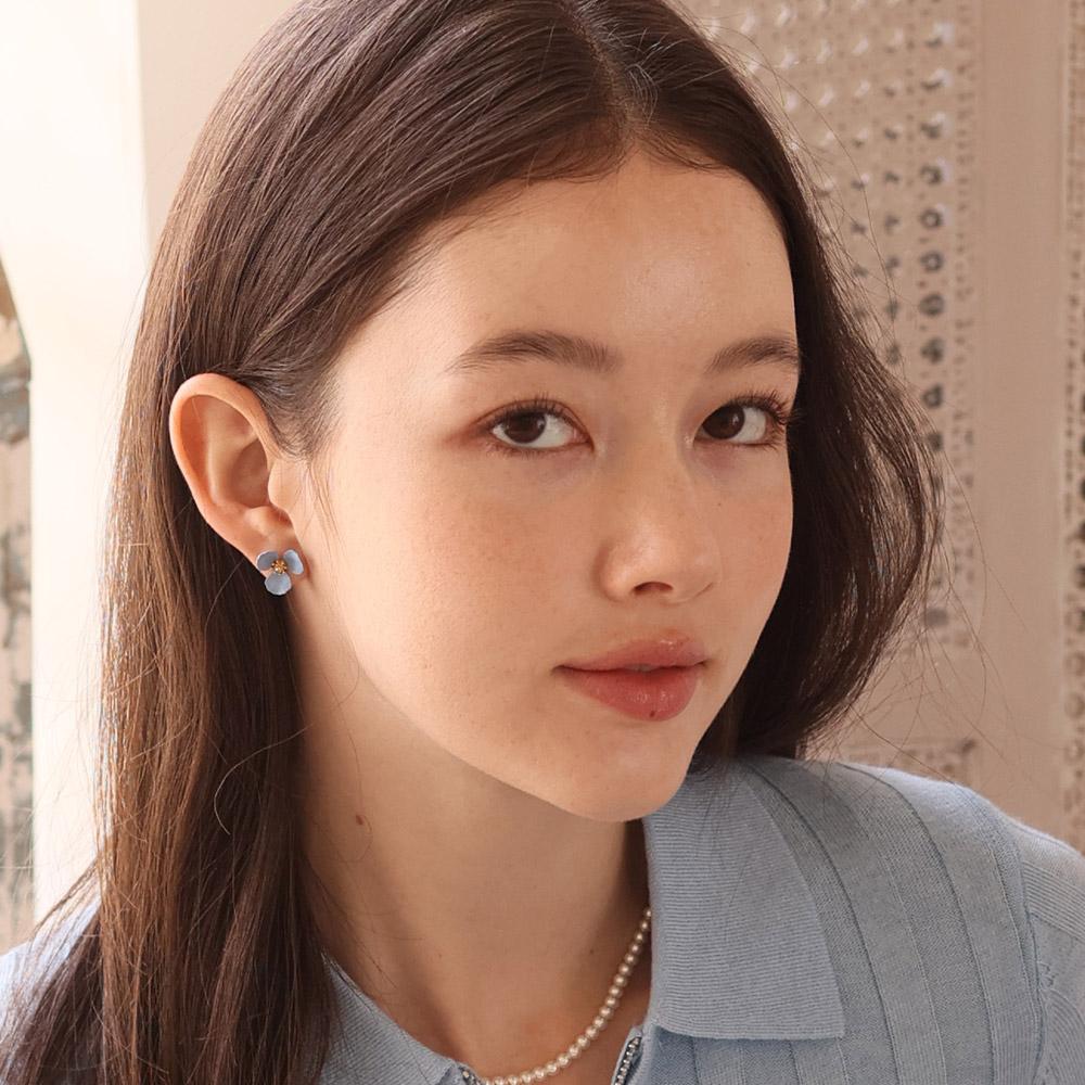 미니 샬롯 플로랄 이어링