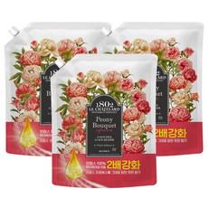 르샤트라1802 인퓨전 초고농축 섬유유연제 피오니부케향 리필  2L, 3개