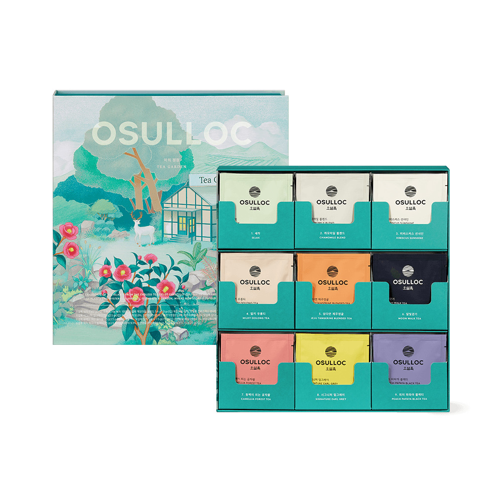 [티 세트 재구매 1위] 차의 정원 9종 27입