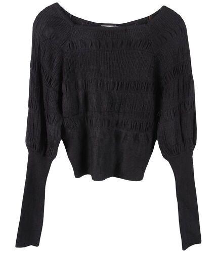 EARTH MUSIC&ECOLOGY 얼스 뮤직&에콜로지 아크릴 폴리에스터 니트 새 제품 여 (F)