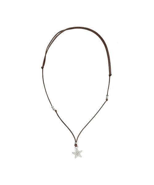 PB STAR NECKLACE [BROWN]