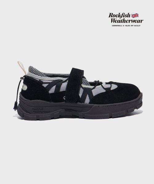 [X GLOWNY] BRYN VELCRO SNEAKERS - BLACK