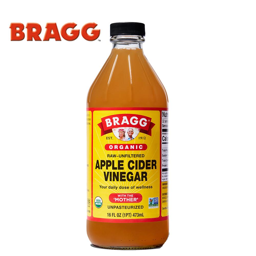 브래그사과식초 유기농 천연 발효식초 애사비 애플사이다비니거 473ml [원산지:미국]