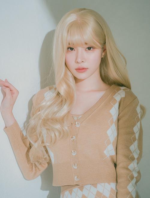 여성 통가발 솜브레 롱 셋팅 펌스윗 선데이