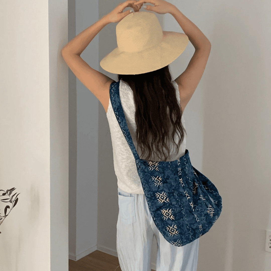 2 Ways Totebag - Borneo (Blue)