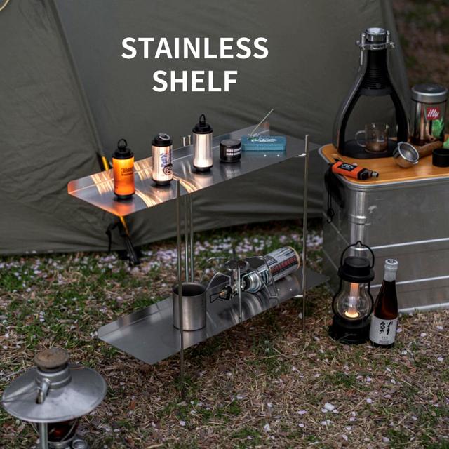 캠핑선반 쉘프 GRIT MASON SHELF 올스테인레스