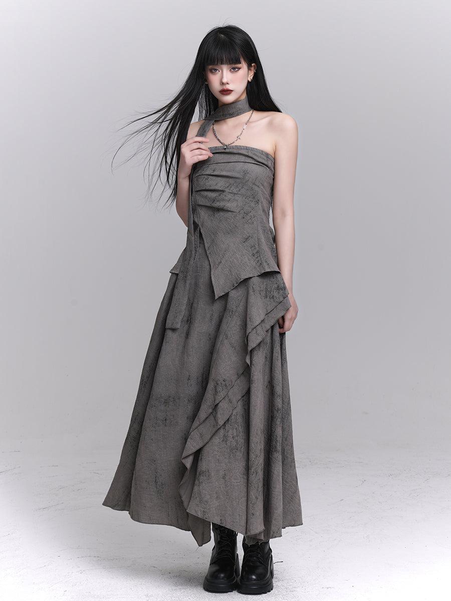 Artistic Suit Tube Top/Skirt LAD0144