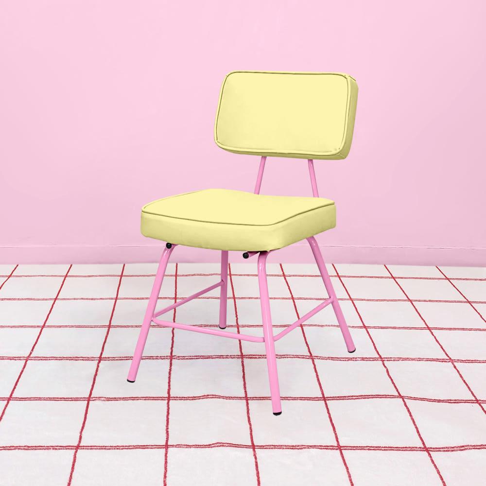 카페의자 인테리어의자 디자인 의자 가죽 업소용 철제 커스텀 컬러 모모체어