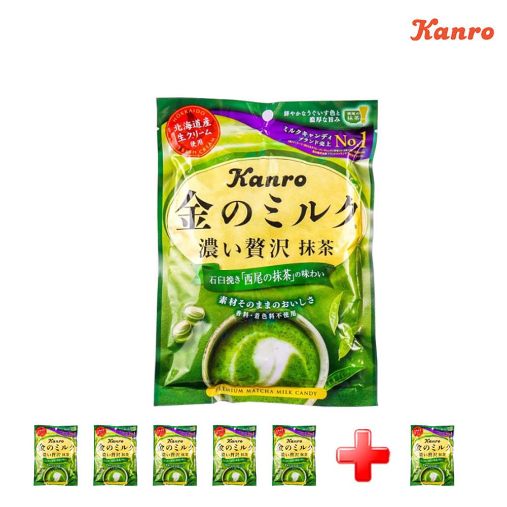 칸로 킨노 밀크마차 캔디 80g 금의 우유사탕 일본 수입사탕 [5+1이벤트] [원산지:일본]
