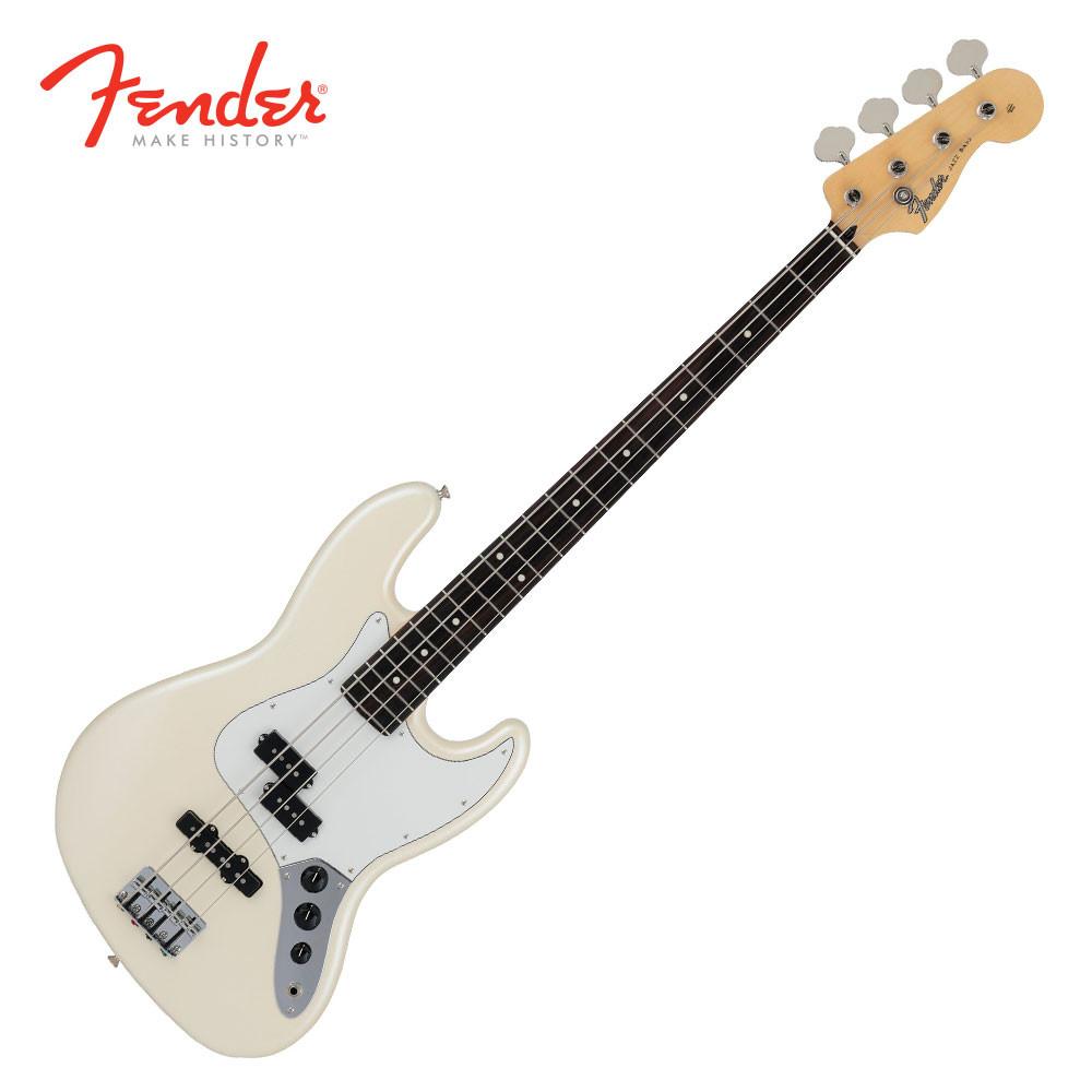 펜더 일렉기타 Fender Japan 2024 Collection Hybrid II Jazz Bass PJ RW Olympic Pearl (566-2400-323)