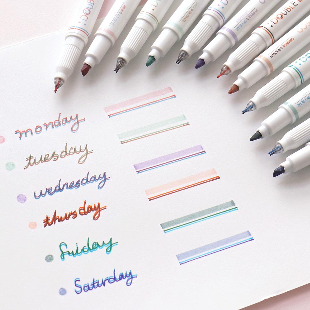 더블라인 데코펜