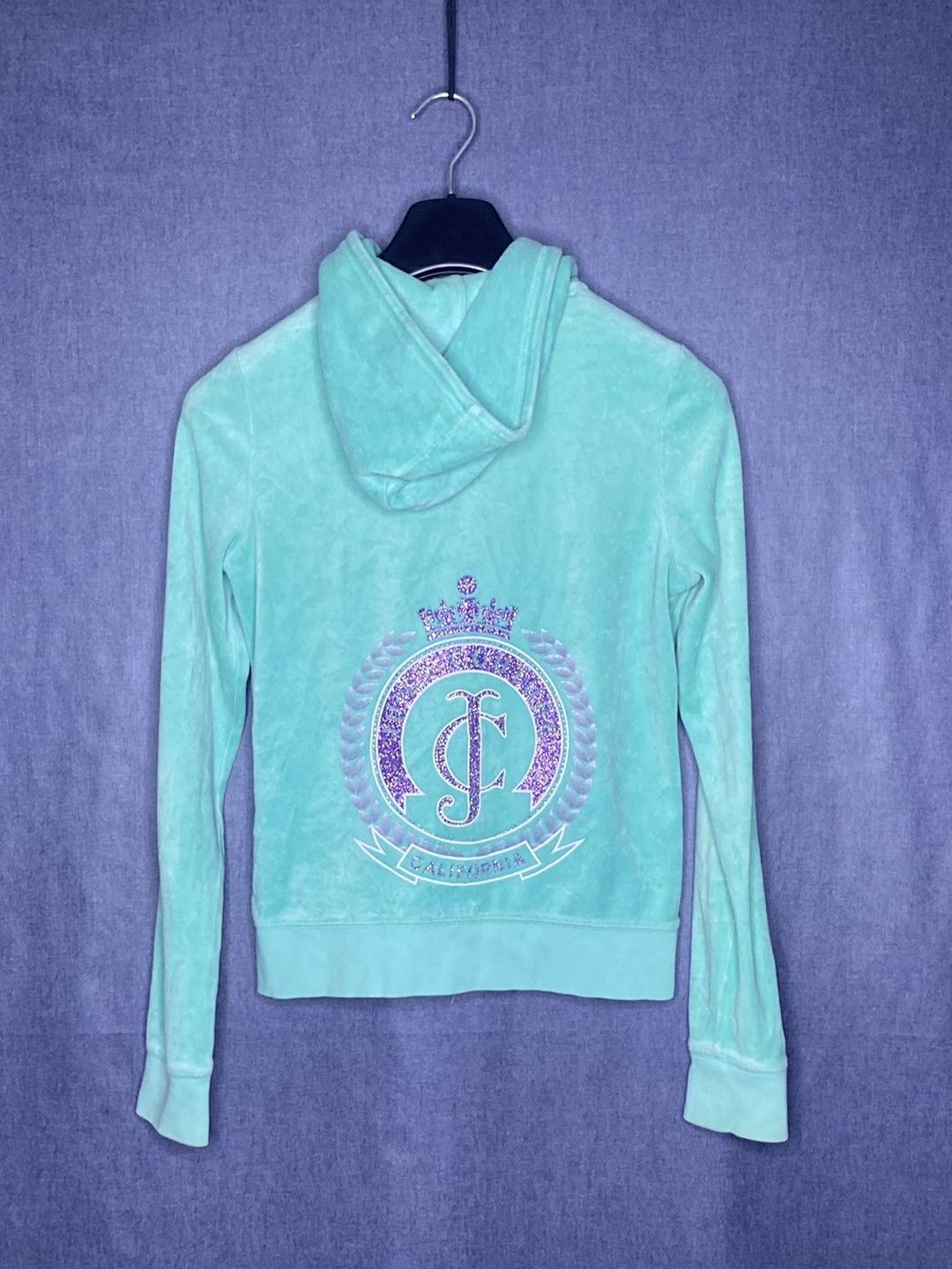 Juice couture women velour zip hoodie M