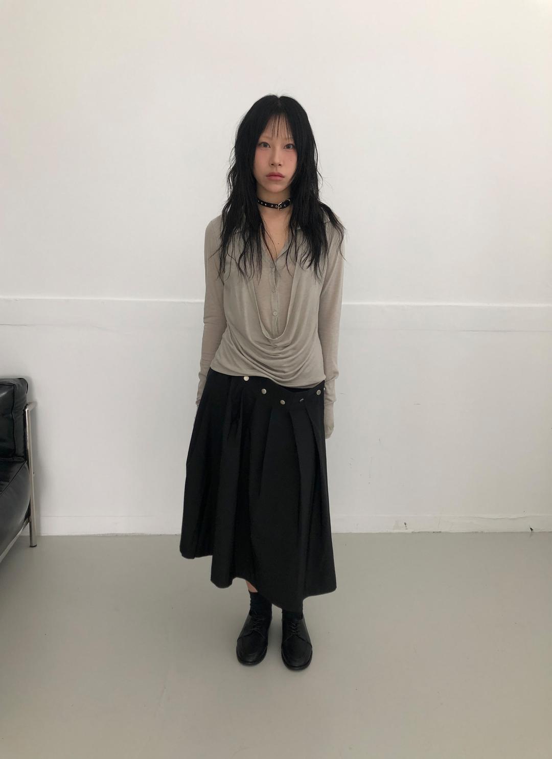 이이알하우스 Beed blouse cardigan (3C)