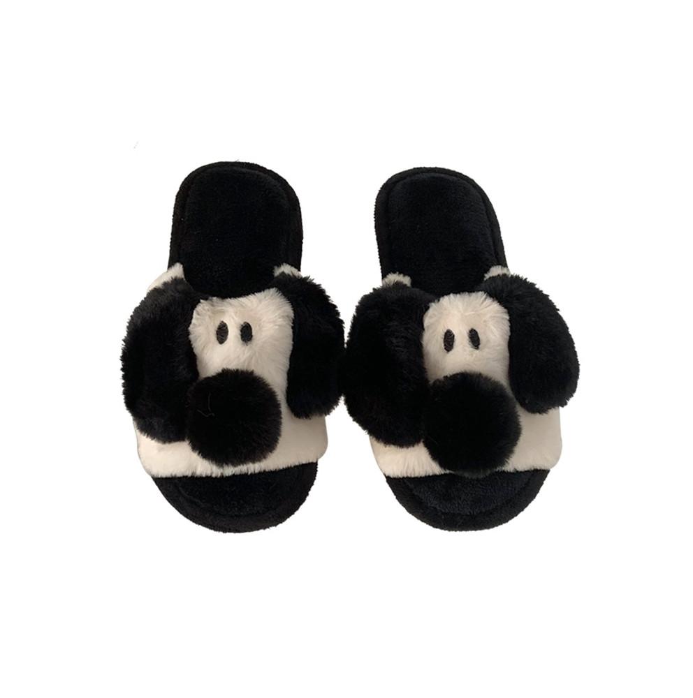 헤이유드 블랙퍼피 털실내화 (3style) 귀여운 슬리퍼 사무실 학교 층간소음