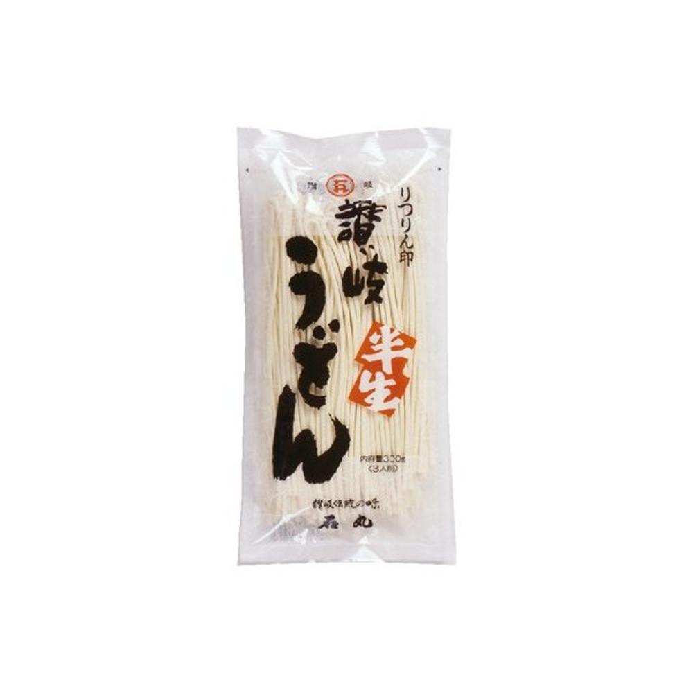 이시마루 제면 반생면 우동 / 사누키 반건조 우동 300g(3인분)