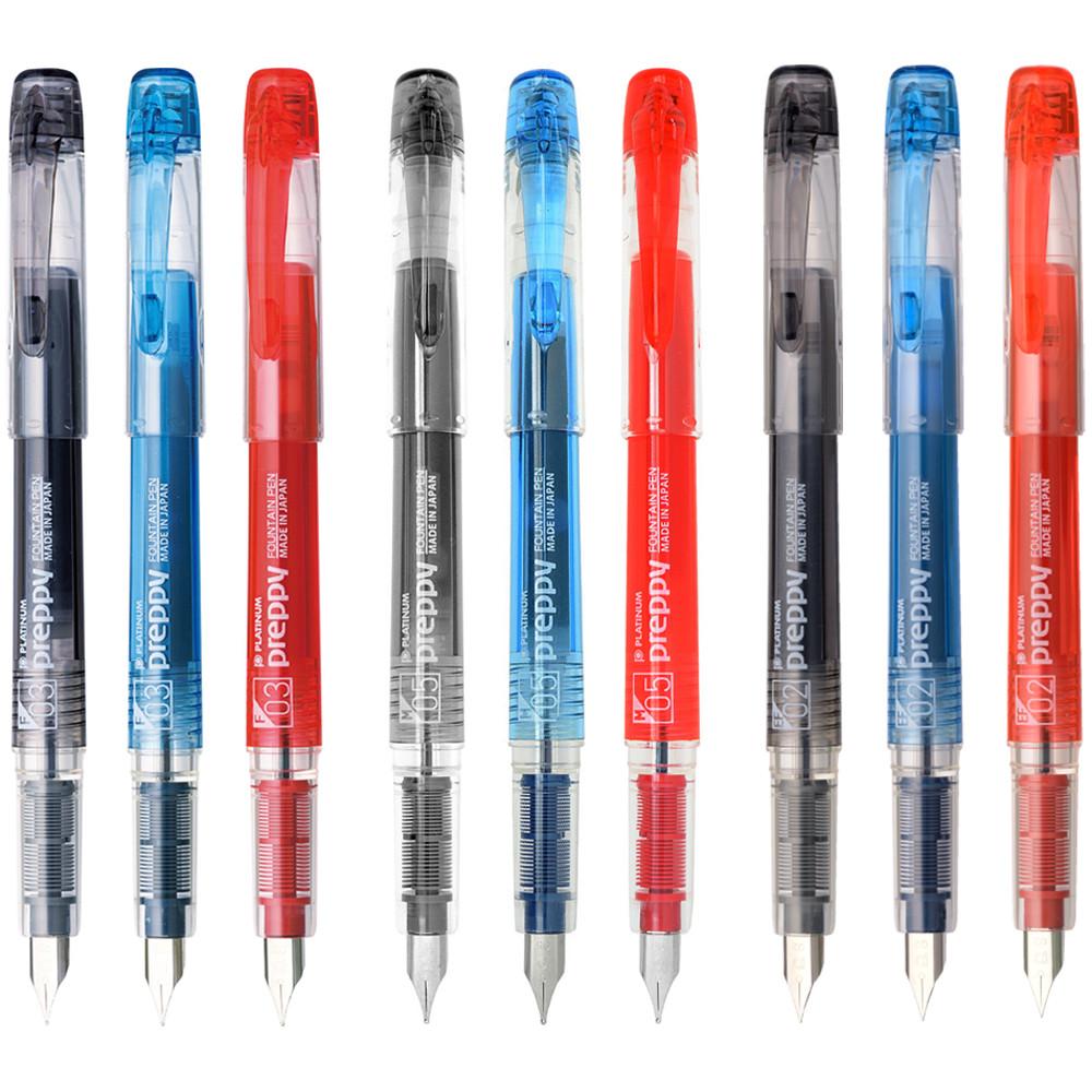 플래티넘 프레피 만년필 세트 / EF촉 / F촉 / M촉 / 캘리그라피 / 컬러링펜