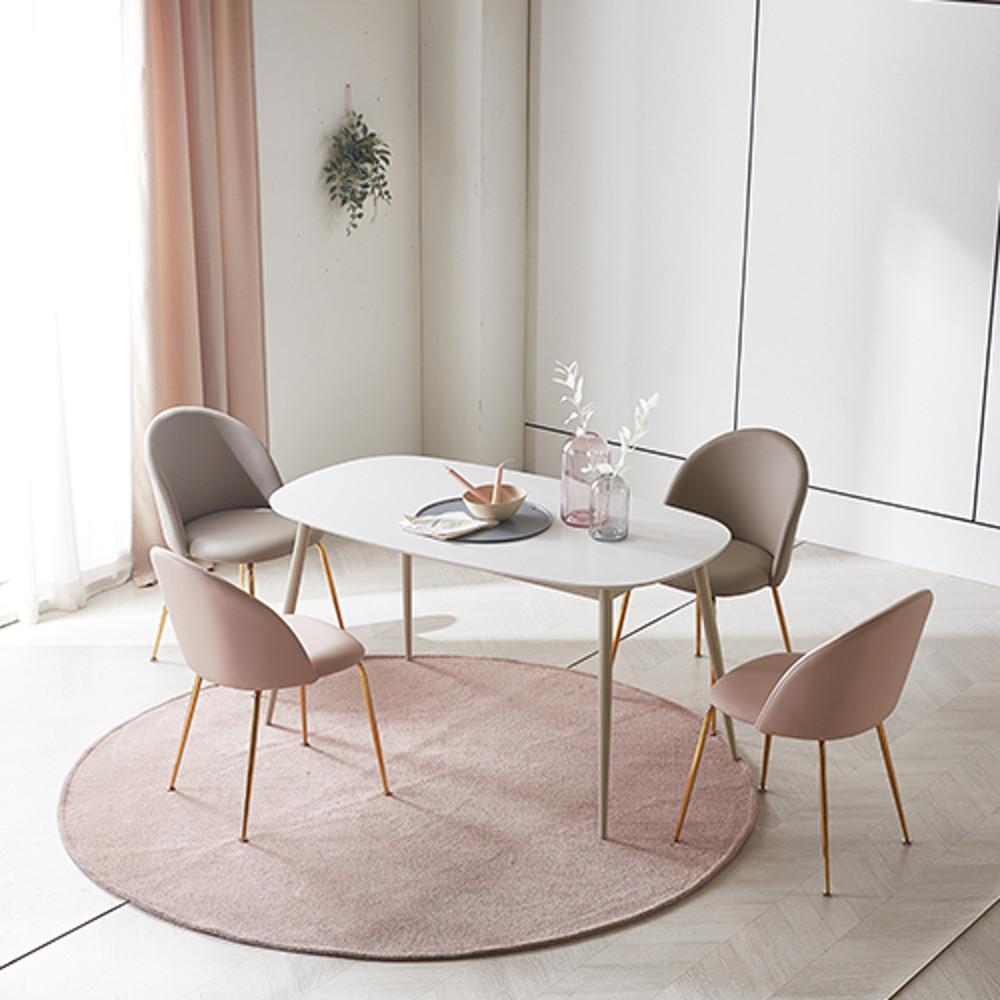 바이더하임 프랑코 엠 12T 4인용 6인용 통세라믹(포세린) 식탁세트 테이블 화이트