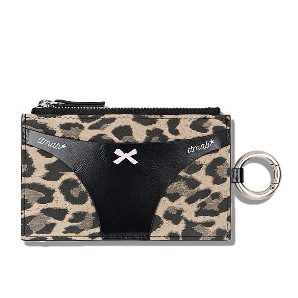 [윈터세일 20% OFF 2/28까지] Bikini Bottom Zip Wallet  빤쮸 지퍼월렛 - 2AM Black