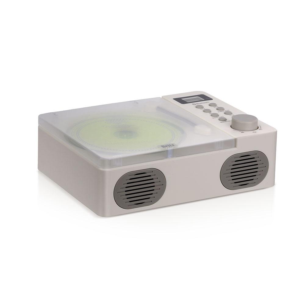 브리츠 BZ-YM10 포터블 CD플레이어 라디오 블루투스스피커 프리스비